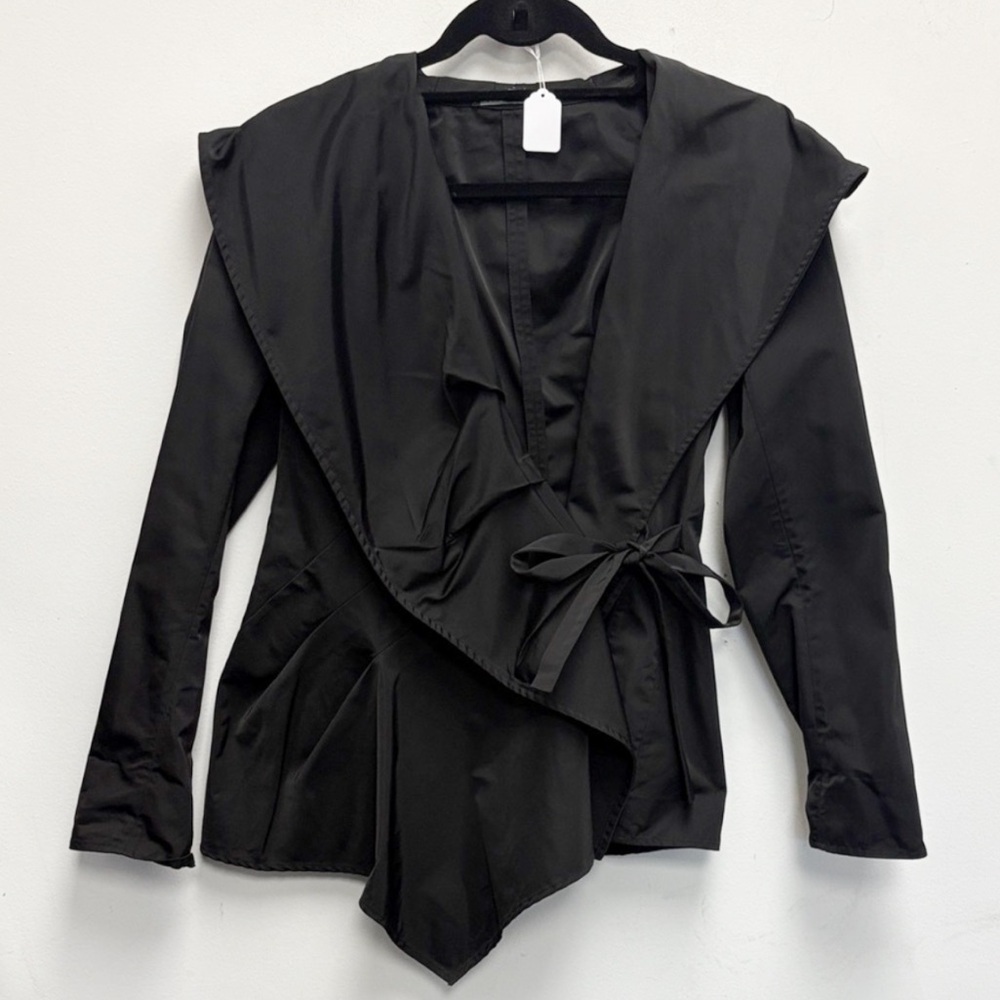 Lafayette 148 New York ruffle wrap jacket